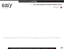 Tablet Screenshot of easy-production.com